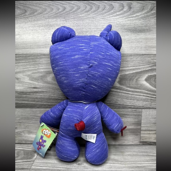 EMOTES! 2008 ODD(THE WACKY) 12 INCH PLUSH TOY. EVERGROW LTD. MADE IN HONG KONG - Picture 2 of 11